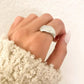 925 Sterling Silver Heart Ring Minimalist Dainty Ring Modern Ring Band