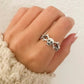 925 Sterling Silver Skull Ring Skeleton Ring Bone Ring Modern Minimalist Ring