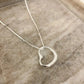 925 Sterling Silver Heart Pendant Necklace Heart Necklace