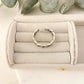 925 Sterling Silver Chunky Chain Link Ring Minimalist Curb Chain Ring