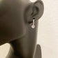 925 Sterling Silver Diamond Huggie Earrings Small Hoop Earrings Dainty Hoops