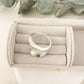 925 Sterling Silver Chunky Silver Ring Thick Wide Ring Band Statement Ring