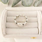 925 Sterling Silver Oval Ring Band Minimalist Ring Geometric Round Circle Ring