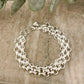 925 Sterling Silver Chunky Chain Link Bracelet Silver Large Link Bracelet