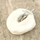 925 Sterling Silver Cross Earrings Cross Huggie Hoop Earrings Minimalist Hoops
