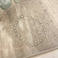 925 Sterling Silver Dainty Minimalist Bracelet Thin Link Stacking Bracelet