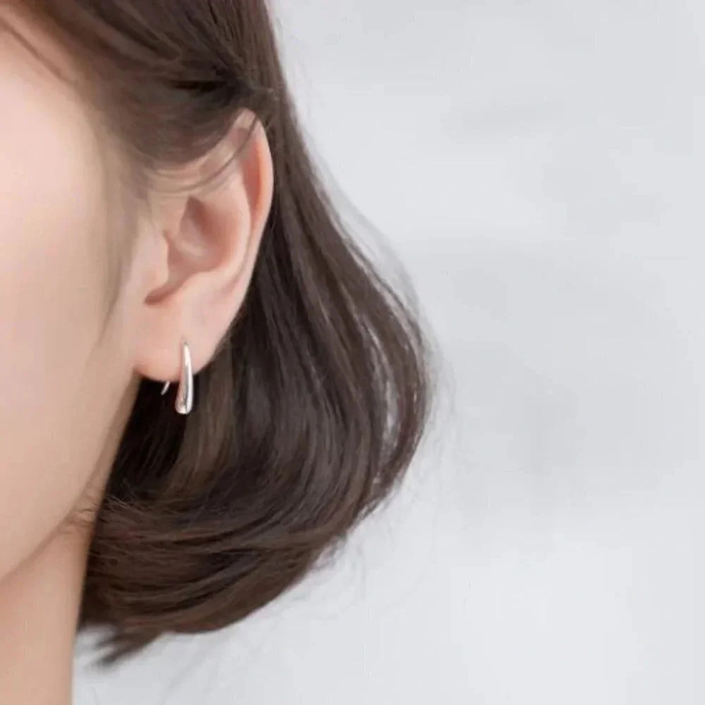 925 Sterling Silver Waterdrop Earrings Teardrop Earrings Dainty Drop Earrings