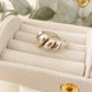 925 Sterling Silver Croissant Ring Minimalist Ring Modern Dainty Ring Band