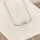 925 Sterling Silver Cat Bar Necklace Curve Bar Necklace Dainty Kitty Necklace