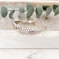 925 Sterling Silver Cuff Bracelet Fish Bracelet Bangle Bracelet