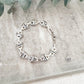 925 Sterling Silver Chain Link Bracelet Modern Trendy Link Bracelet