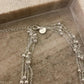 925 Sterling Silver Bead Multi Layer Necklace Statement Necklace Bead Necklace