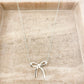 925 Sterling Silver Bow Necklace Large Bow Necklace Bow Pendant Necklace