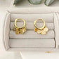 925 Sterling Silver Coin Huggie Earrings Dangle Coin Hoop Earrings Small Hoops