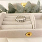 925 Sterling Silver Belt Ring Buckle Ring Cool Unique Ring Dainty Ring Band
