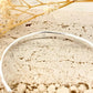 925 Sterling Silver Wavy Cuff Bracelet Dainty Bangle Bracelet, Stacking …