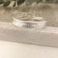 925 Sterling Silver Feather Wrap Bracelet Chunky Wide Large Statement Bracelet