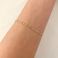 925 Sterling Silver Dainty Minimalist Bracelet Thin Link Stacking Bracelet