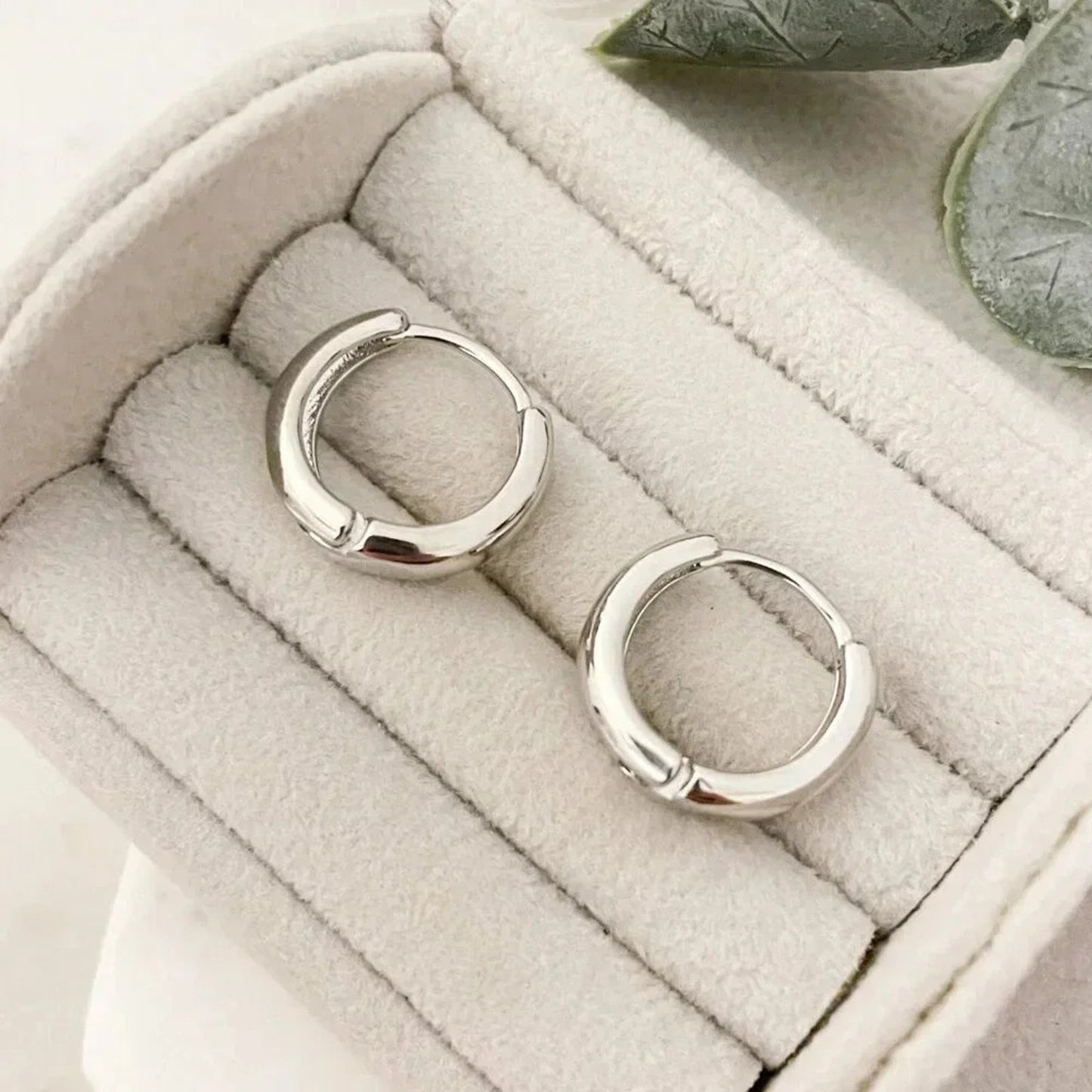 925 Sterling Silver Small Hoop Earrings Small Huggies Minimalist Hoop Earrings