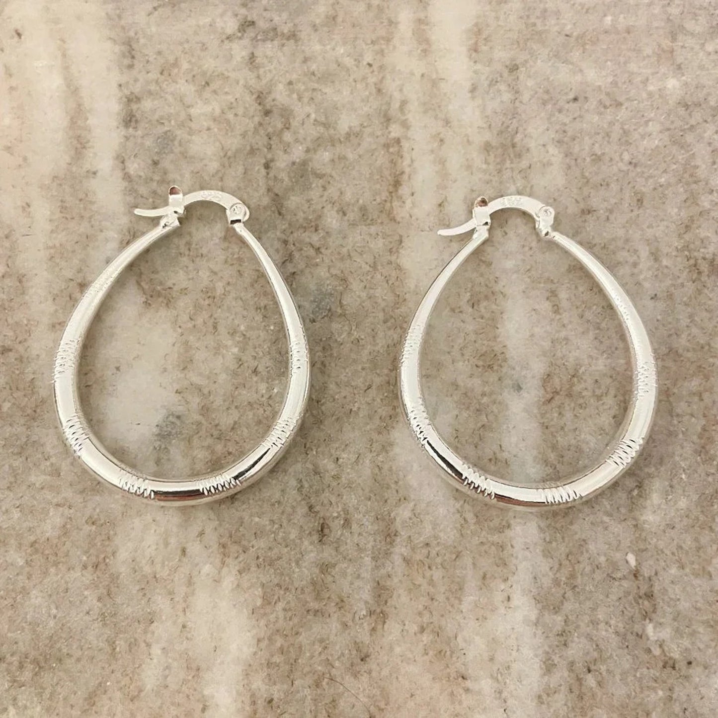 925 Sterling Silver Hoop Earrings Small Silver Hoops Earrings