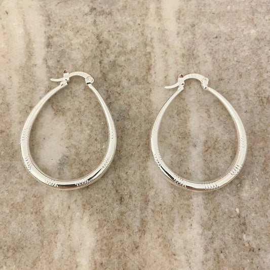 925 Sterling Silver Hoop Earrings Small Silver Hoops Earrings