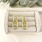 925 Sterling Silver Link Earrings Dangle Chain Earrings Minimalist Earrings