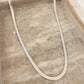 925 Sterling Silver Snake Chain Necklace Herringbone Necklace Chain 4 MM