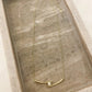 925 Sterling Silver Double Bar Pearl Necklace Chopstick Geometric Tube Necklace