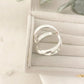 925 Sterling Silver Chunky Ring Silver Statement Ring Large Geometric Ring