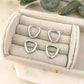 925 Sterling Silver Double Link Earrings Silver Dangle Drop Earrings
