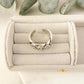 925 Sterling Silver Chunky Chain Link Ring Minimalist Curb Chain Ring