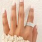 925 Sterling Silver Mesh Ring Weave Ring Woven Ring Band Everyday Ring