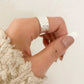 925 Sterling Silver Textured Ring Band Chunky Ring Minimalist Ring Foil Ring