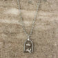 925 Sterling Silver Rose Necklace Rose Pendant Necklace Flower Necklace