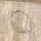 925 Sterling Silver Heart Bracelet Dainty Minimalist Layer Sequin Link Bracelet