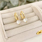 925 Sterling Silver Diamond Huggie Earrings Small Hoop Earrings Dainty Hoops