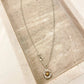 925 Sterling Silver Sunflower Necklace Modern Flower Necklace Paperclip Necklace