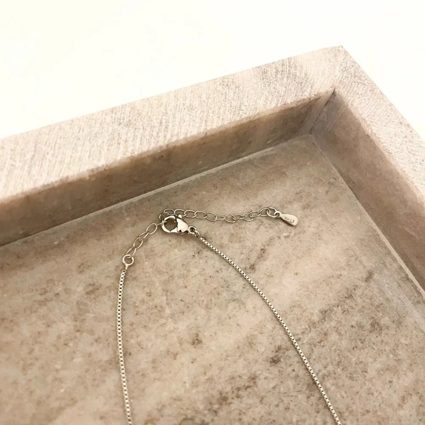 925 Sterling Silver Heart Pendant Necklace Dainty Minimalist Necklace