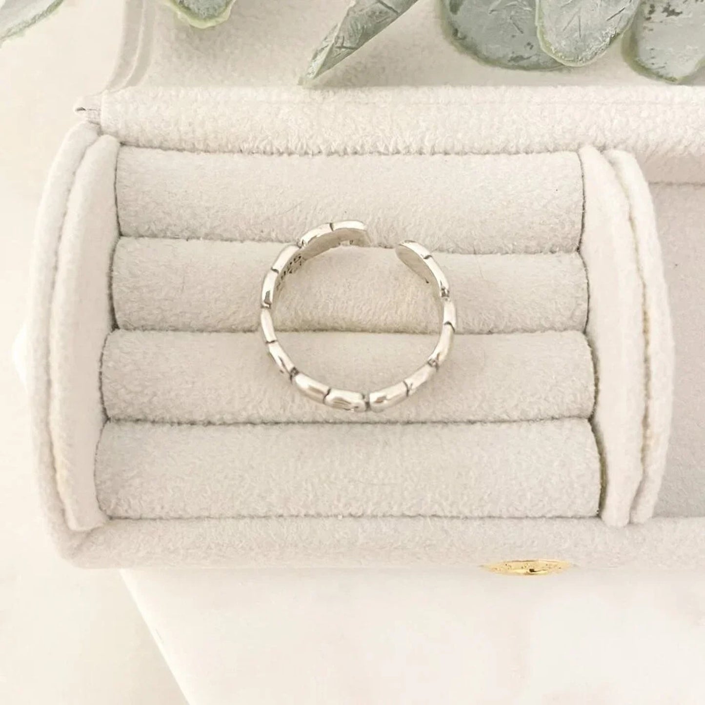 925 Sterling Silver Elephant Ring Stackable Ring Band Minimalist Ring