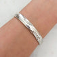 925 Sterling Silver Chunky Bangle Bracelet Classic Sterling Silver Bangle