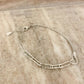 925 Sterling Silver Heart Bracelet Dainty Minimalist Layer Sequin Link Bracelet