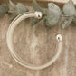 925 Sterling Silver Cuff Bracelet Large Statement Bracelet Silver Cuff Bangle