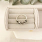 925 Sterling Silver Vintage Flower Ring Dainty Minimalist Ring