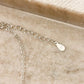 925 Sterling Silver Dainty Diamond Necklace CZ Leaf Necklace Twig Necklace