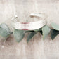 925 Sterling Silver Wide Bracelet Large Bangle Cuff Bracelet