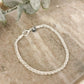 925 Sterling Silver Dainty Twist Chain Bracelet Stackable Chain Bracelet