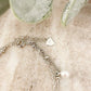 925 Sterling Silver Pearl & Star Multi Layer Bracelet Dainty Bracelet