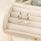 925 Sterling Silver Diamond Huggie Earrings Small Hoop Earrings Dainty Hoops