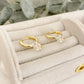 925 Sterling Silver Diamond Huggie Earrings Small Hoop Earrings Dainty Hoops
