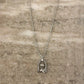 925 Sterling Silver Rose Necklace Rose Pendant Necklace Flower Necklace